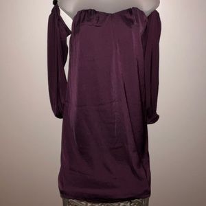 Banana Republic brand strapless dress with attached long sleeves size M